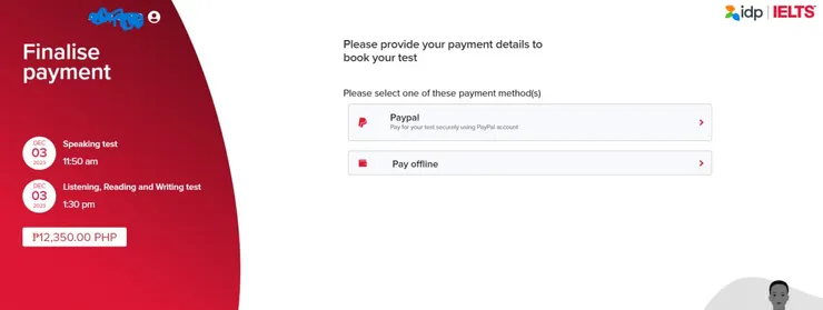 9.選擇付款方式 (Paypal或者是銀行匯款)