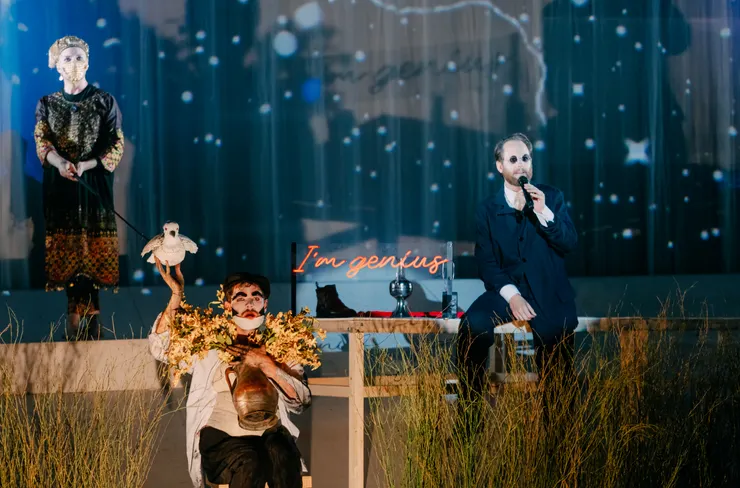 《傳奇：帕拉贊諾夫的十段殘篇》演出影像。／影像提供：臺北表演藝術中心