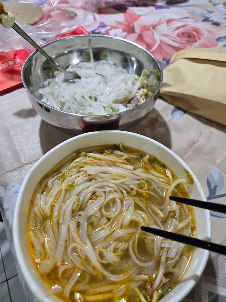 河粉的份量真的很多