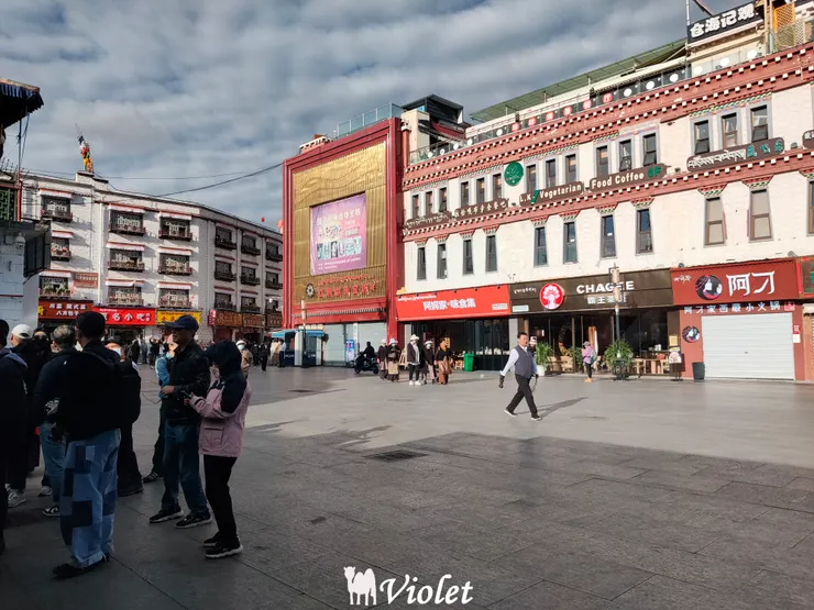 西藏拉薩 大昭寺廣場