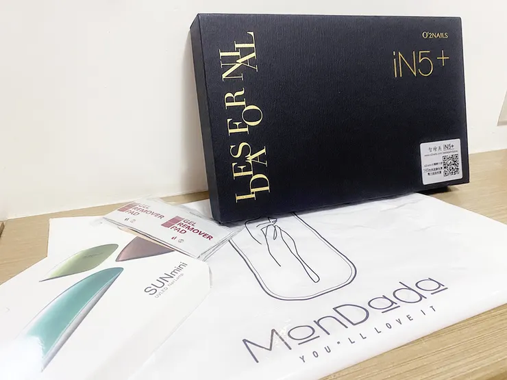 光療DIY│智繪美 O′2nails iN5+│5支變化出145色，APP智能選色大玩DIY光療