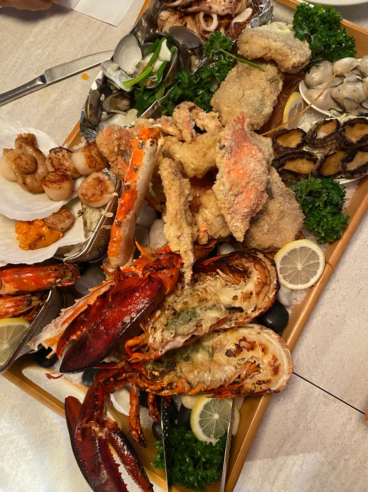 海鮮大拼盤