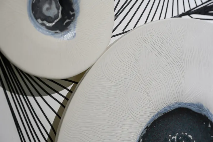 王淑燕〈635〉作品局部 攝影：王世邦