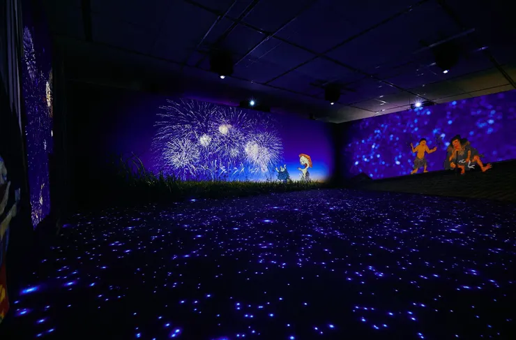 妖怪藤迴廊：可伴隨藤香欣賞影像