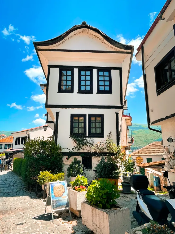 Ohrid 特有的房屋特色