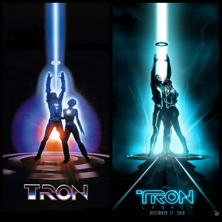 1982【電子世界爭霸戰】與2010【創：光速戰記】