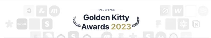 Pruduct Hunt 2023 金貓獎