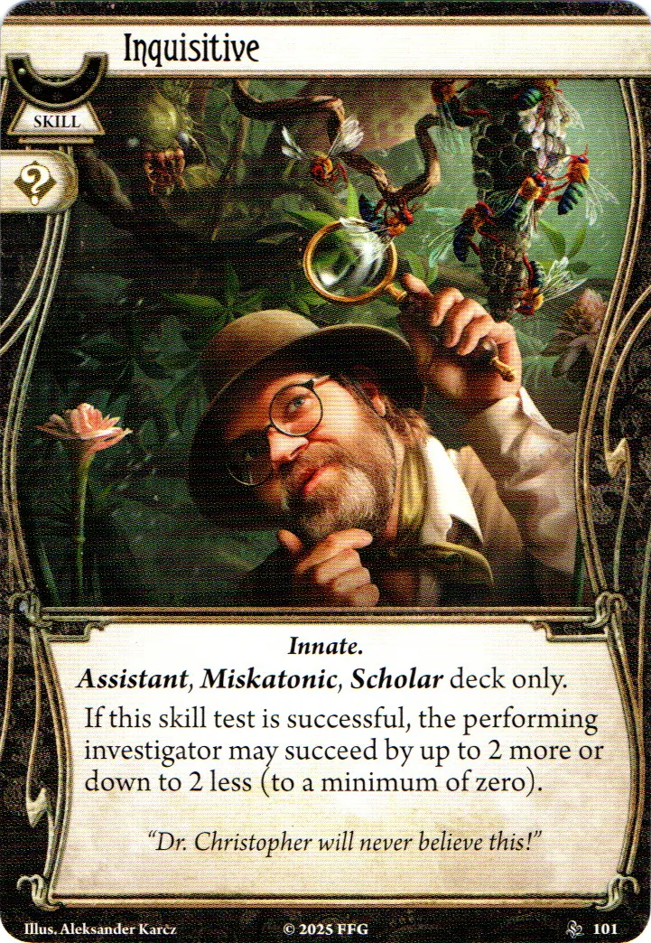 “克里斯托弗博士絕對不敢相信！”