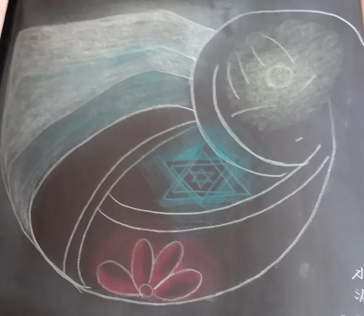 赤釔之心/色鉛筆畫/Mingling 手繪(2009)