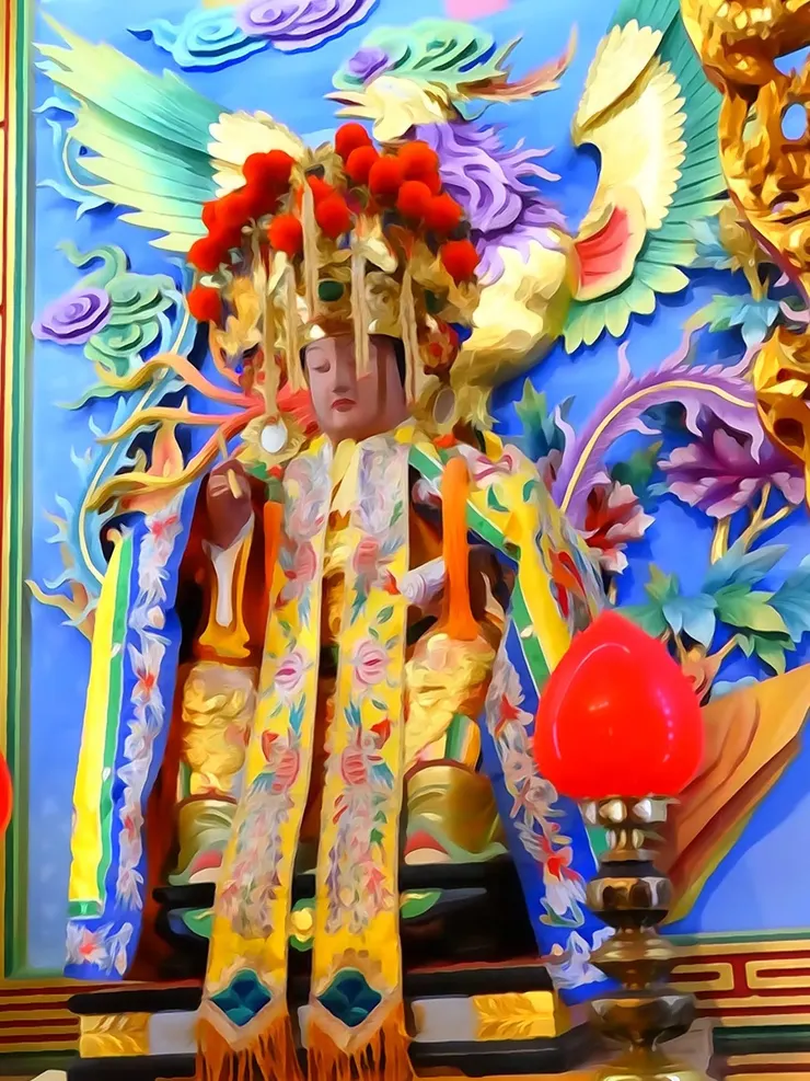 註生娘娘(圖片截圖於網路)