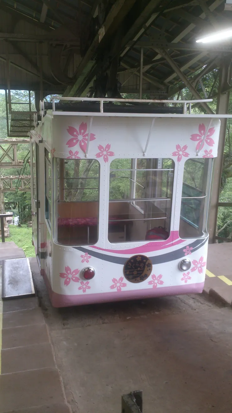 吉野山纜車 (Photo Credit ：Cathy Tsai)