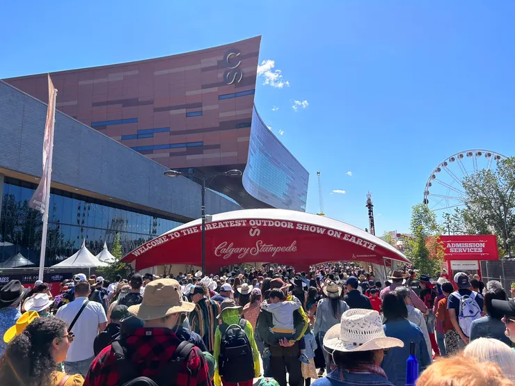 卡加利牛仔節．第一天