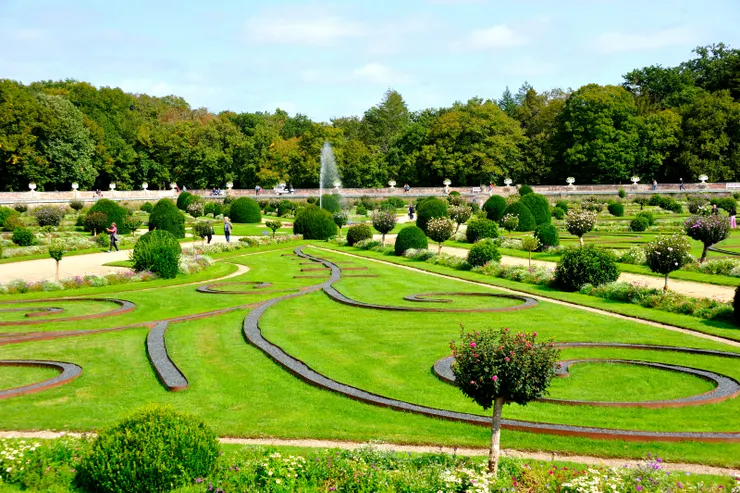 【黛安娜花園,可想而知最初是黛安娜·德·波迪耶打造。】