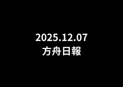【今日大盤分析 - 2025.12.07】