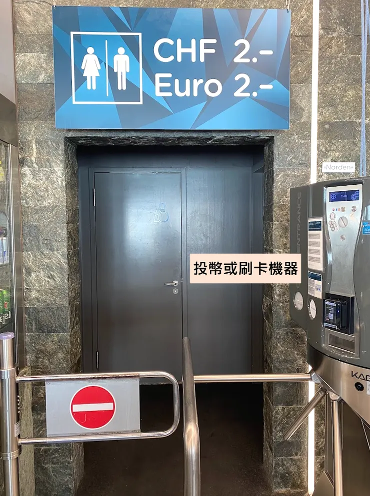 兩塊法朗的廁所