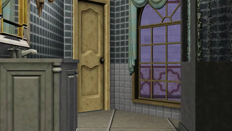 這個還好有窗簾。