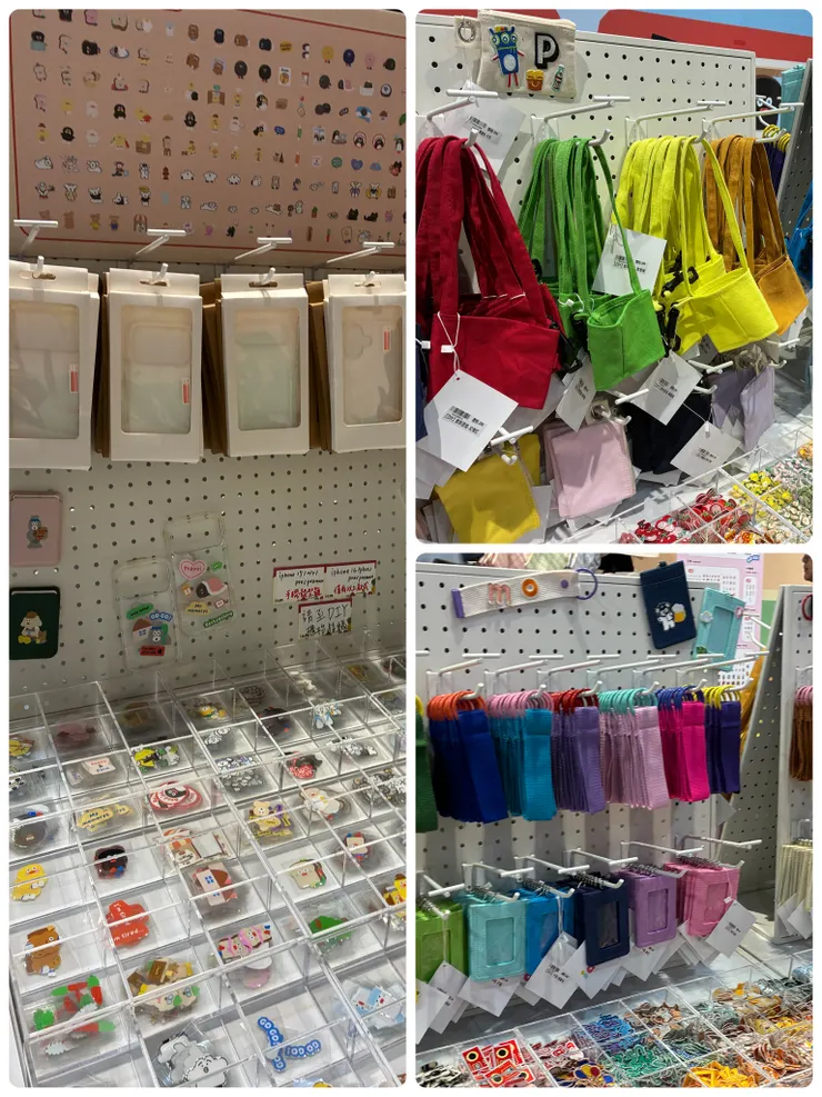 手作材料超多元！選擇障礙的人應該會選很久（笑）！