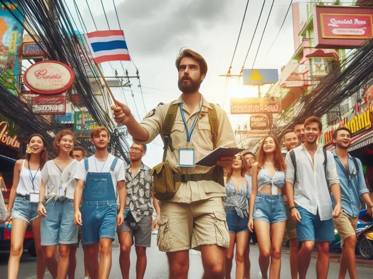 走正經行程的叫導遊 以情色行程為主的就叫暗黑導遊