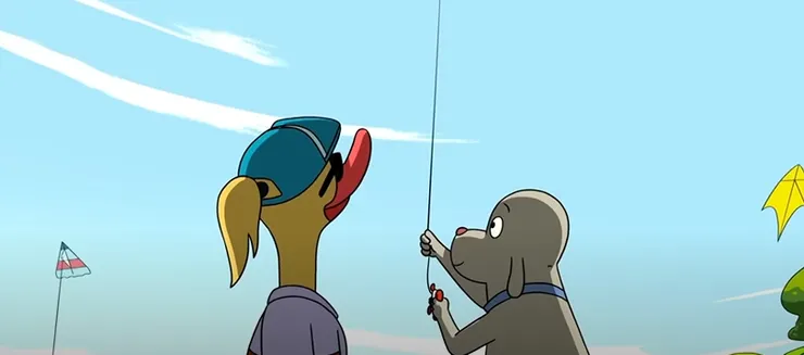 小狗遇見了新的好朋友，而快樂的時光，結束在鴨子搬去巴塞隆納