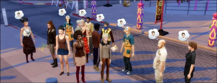 一來就看到這個。怎樣，泡泡框裡的人又穿隱形褲子了？