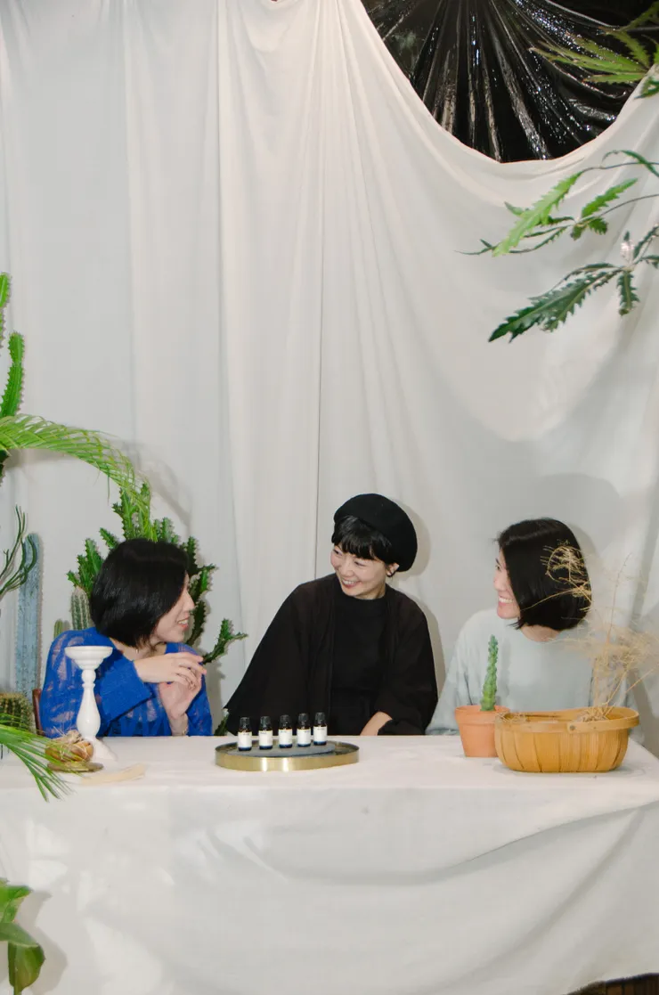  專訪照（左起：Kristin、Ruru、Jill）／攝影 ioauue