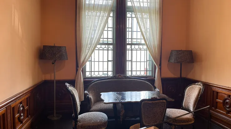 空間雖不大,也只有貴賓能進來。