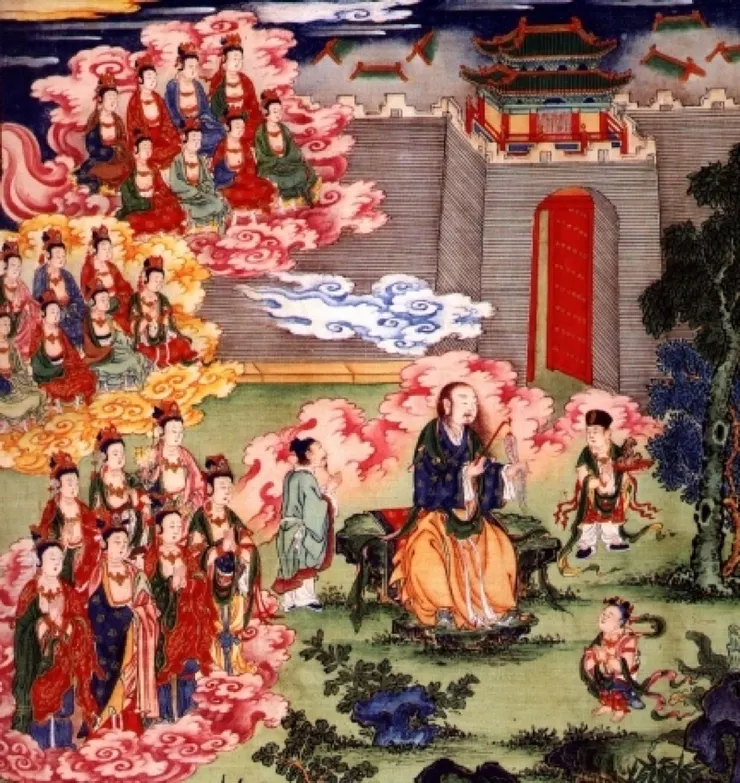 善財童子 拜寂靜婆羅門