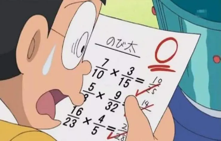 大雄看到0分的卷子還會驚訝，但有的學生卻一點都不在意……(圖片引自連結內容)