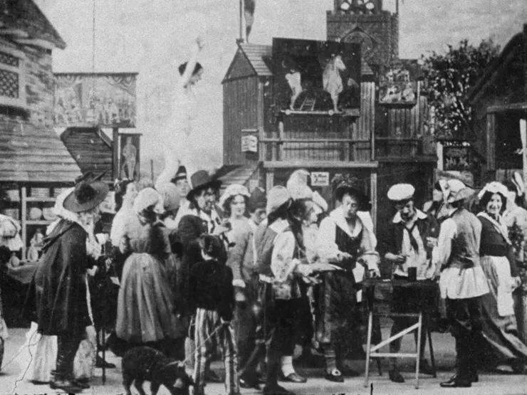 Tom, Tom, The Piper’s Son(1905) 的劇照。圖／Wikipedia