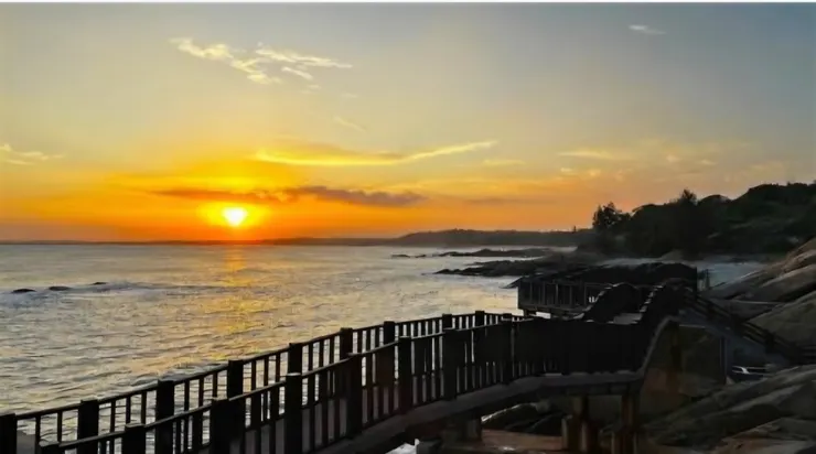 由金門望向對岸