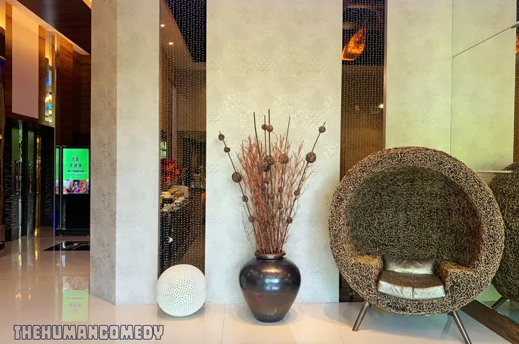 金都精緻溫泉飯店大廳，網美打卡區