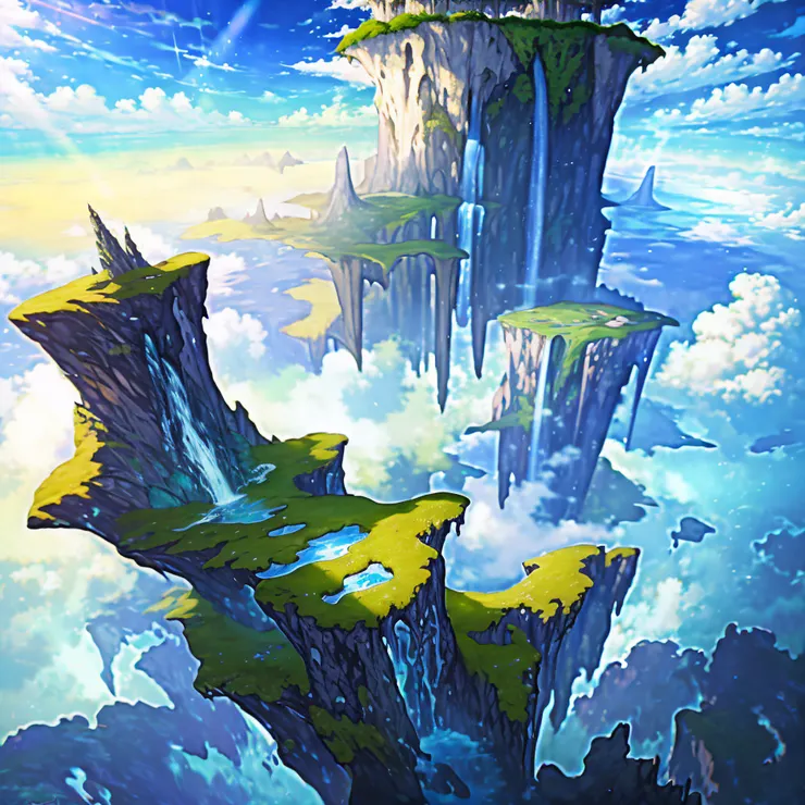 【Aiora】:蒼天無垠,這是由無數空中的島嶼組成的世界。人們駕駛齒輪與天空石驅動的飛行船:貿易、掠奪、探索、守護。在這蔚藍的天空中,無數人為了冒險或是生存翱翔於天空之中。迎著風,此刻——冒險即將啟程。