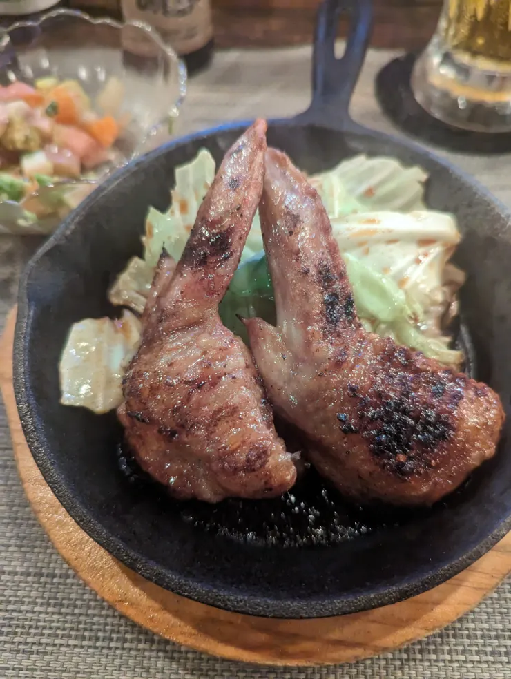 醬燒蒜頭手羽先，幻之一品