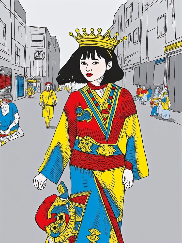 喔~好像只有臉有點相關!