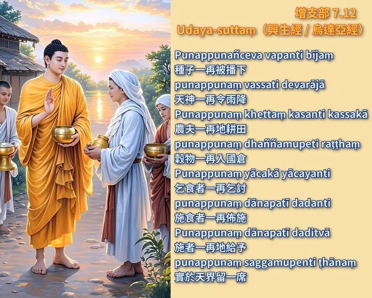 佛陀法語 | 關於佈施