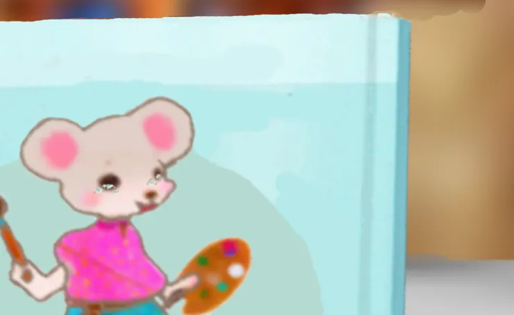 老夫似能看見小繪笑容下隱藏的傷悲。