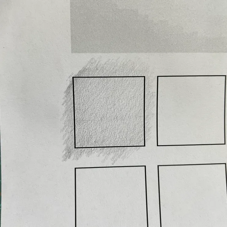 還記得這個練習嗎？在#2運筆練習裡