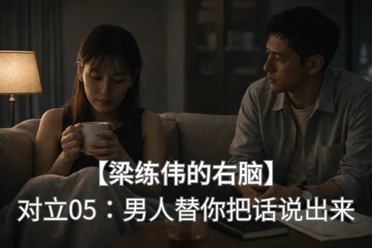 白小姐在客厅捧着杯子说话，脸色发白