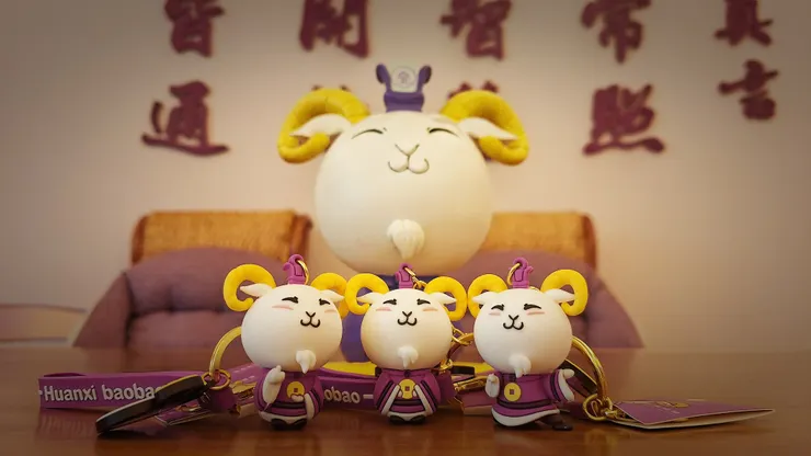 精氣神三款鑰匙圈公仔