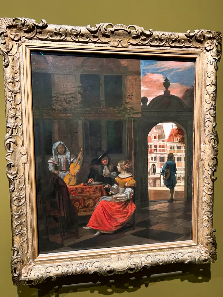 〈庭院裡的音樂會〉