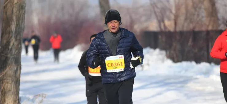 2022長春冰雪馬拉松賽事單位拍攝