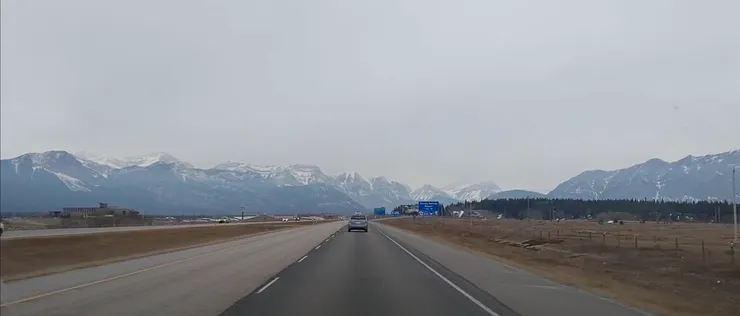 奔馳於加拿大橫貫公路