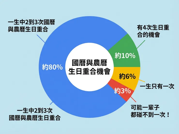 國曆農曆生日同一天