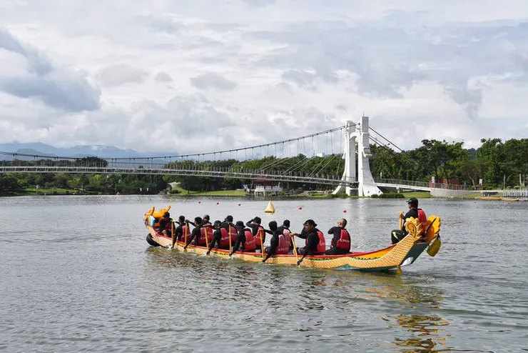 龍潭歸鄉文化節回來了埤塘龍舟賽連划3天- 生活- 自由時報電子報