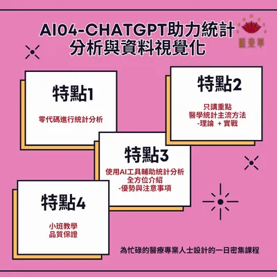 AI04：ChatGPT助力統計分析與資料視覺化
