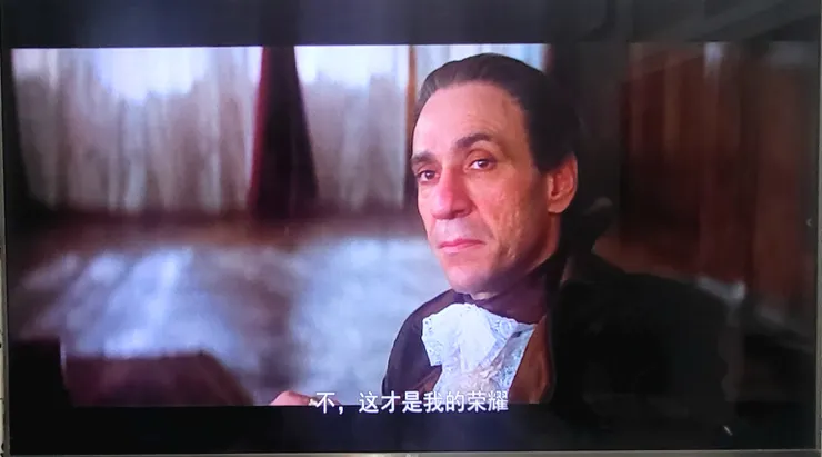 《莫札特傳》（Amadeus, 1984）電影截圖(李建崑攝影)