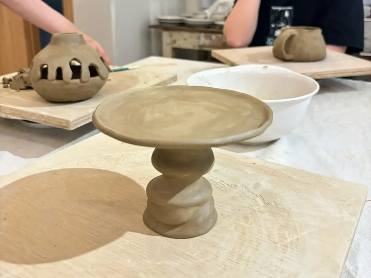 手捏完成（拍完後，又忍不住修了一陣）｜2024.10.27攝影