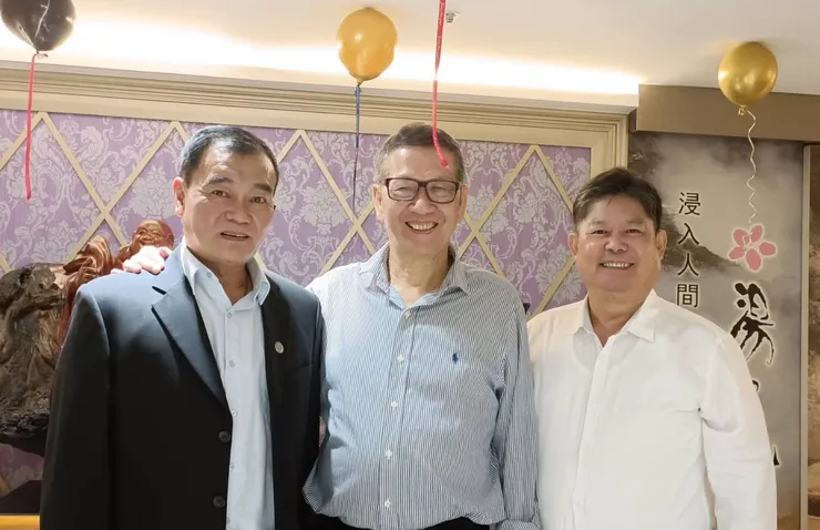 ▲桃園美麗群健康美學藝術館、呂學城先生生日派對暨公司開幕酒會。（圖/吳勝峯 提供）