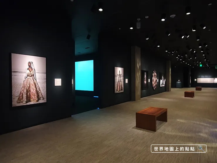 展示非洲女性衣服設計的展廳