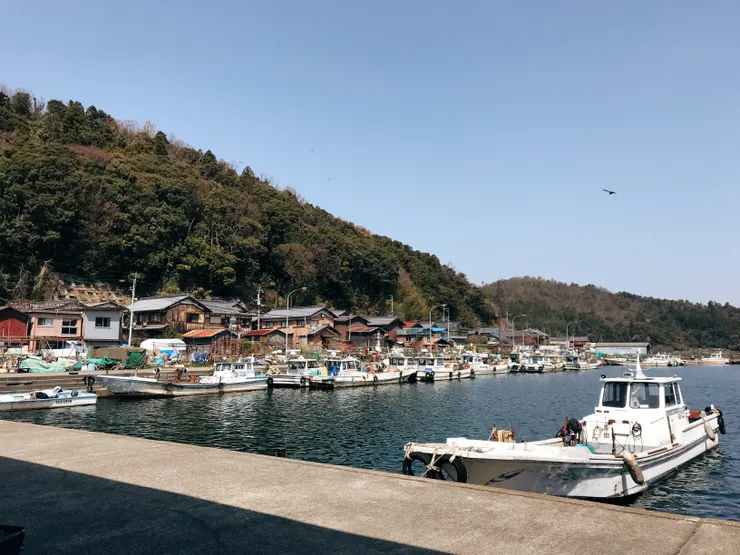 沖島漁港（YUKEN攝）